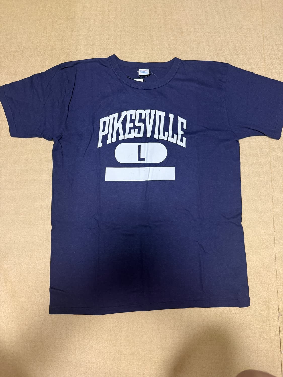 챔피온 트루 투 아카이브 티셔츠, L, 네이비 상품이미지1