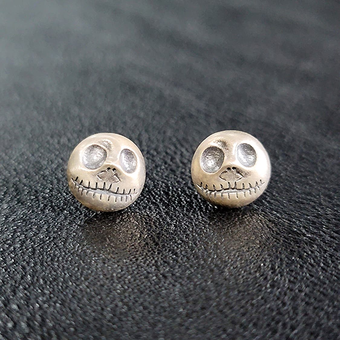 모르크 실버 귀걸이 피어싱 은 남자 여자 명품 고딕 해골 얼굴 고양이 상품이미지1