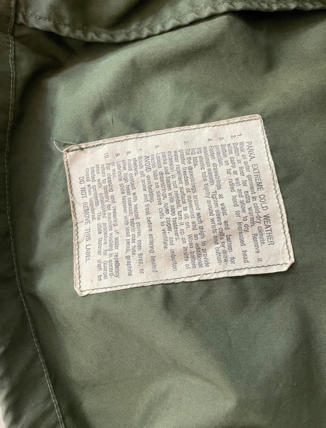 m-65 fishitail parka 피쉬테일 개파카 상품이미지5