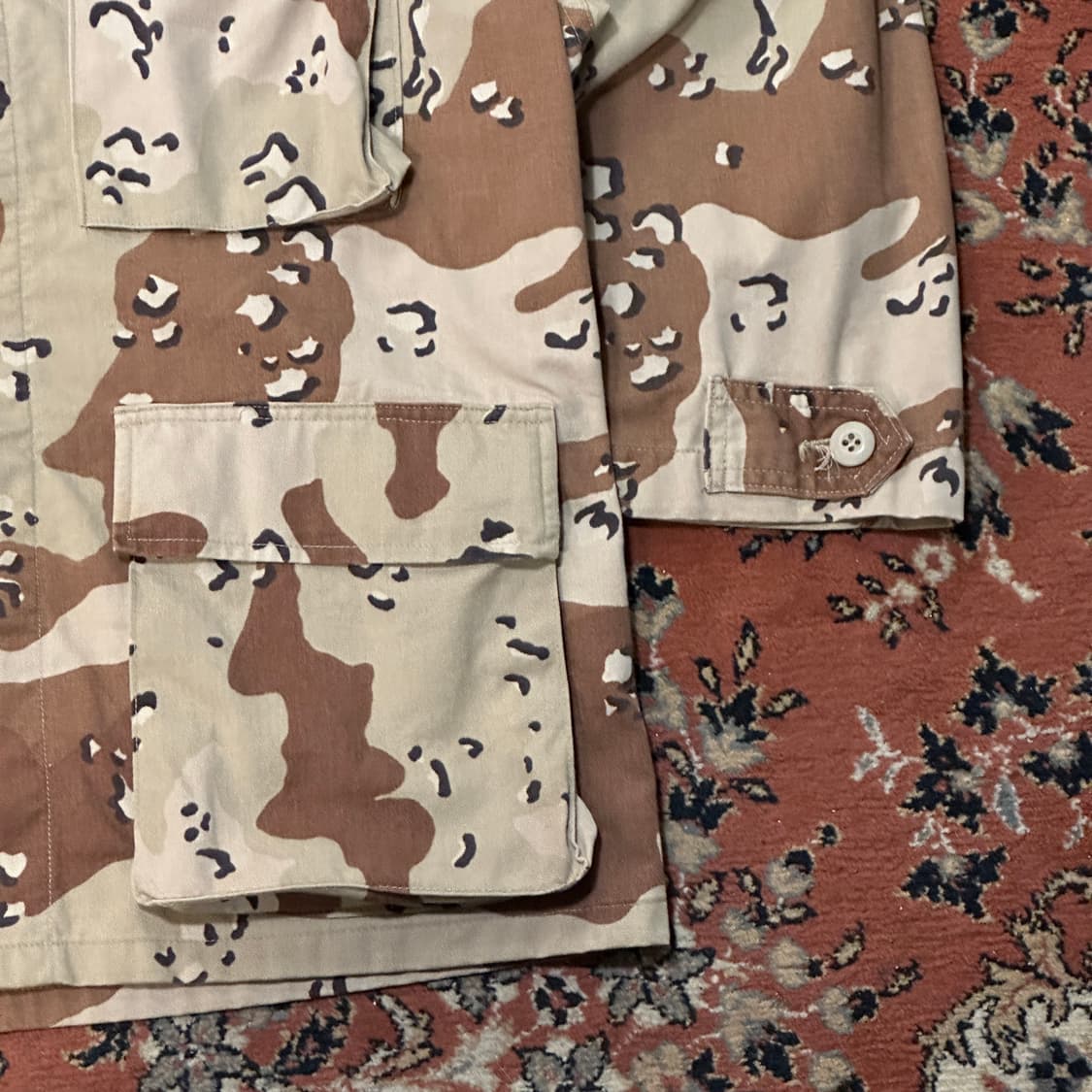 미군 오리지날 초코칩 BDU 카모 데저트 자켓 (XL-R) 상품이미지4