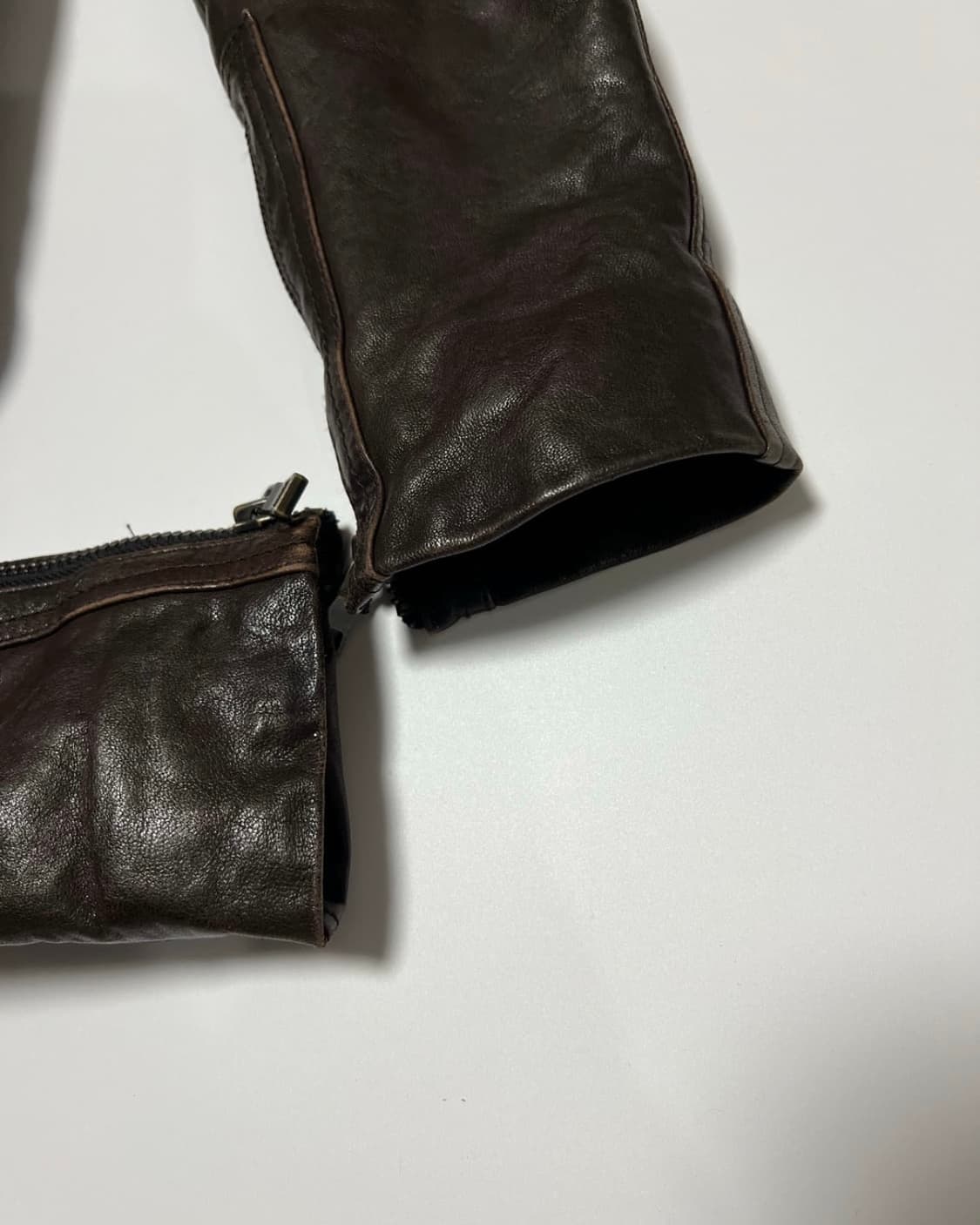 시스템 양가죽 자켓 상품이미지4