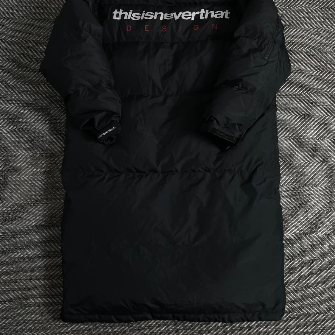 디스이즈네버댓 스펠아웃 빅로고 다운 롱패딩y 3405 상품이미지8