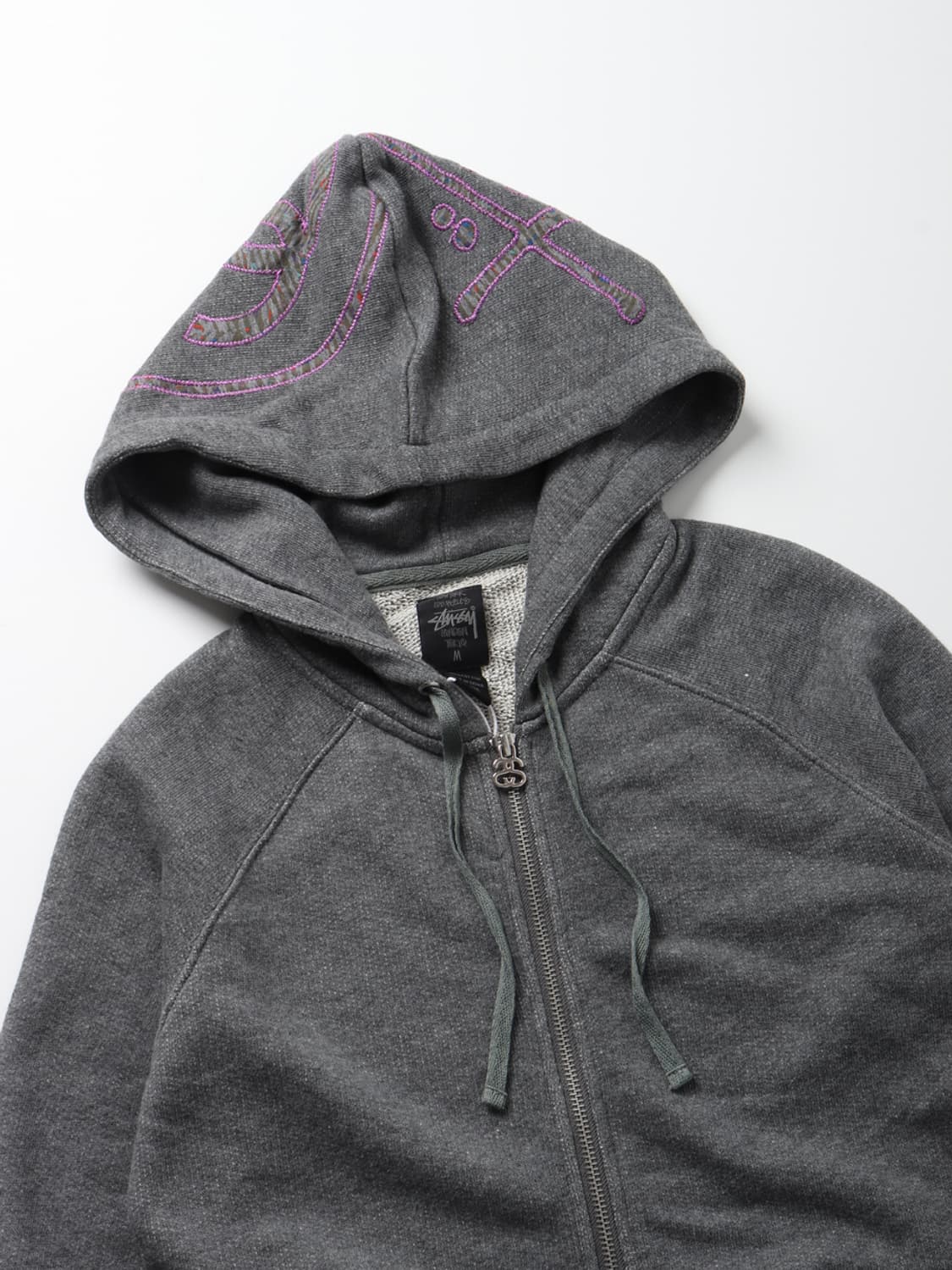 STUSSY Full Zip Hoodie 상품이미지3