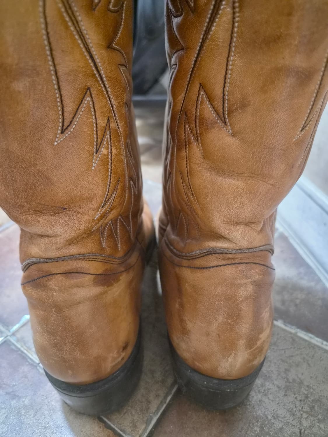 70s 리바이스 오렌지탭 웨스턴 부츠 상품이미지6