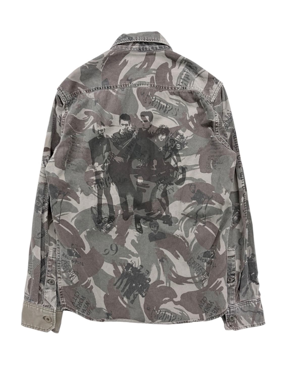 히스테릭 글래머 프린팅 카모 셔츠 상품이미지4