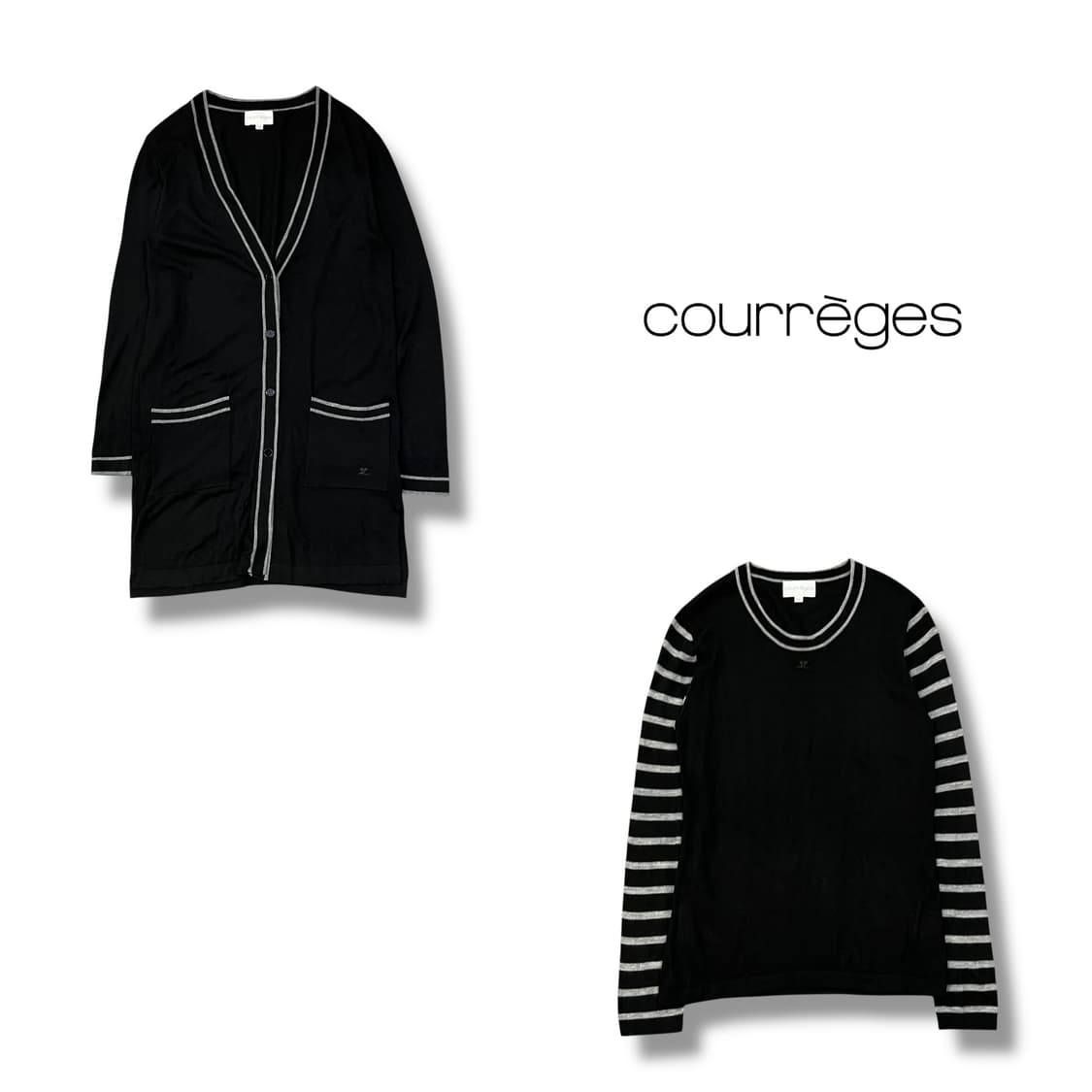  꾸레쥬 니트 셋업 y13939 상품이미지1