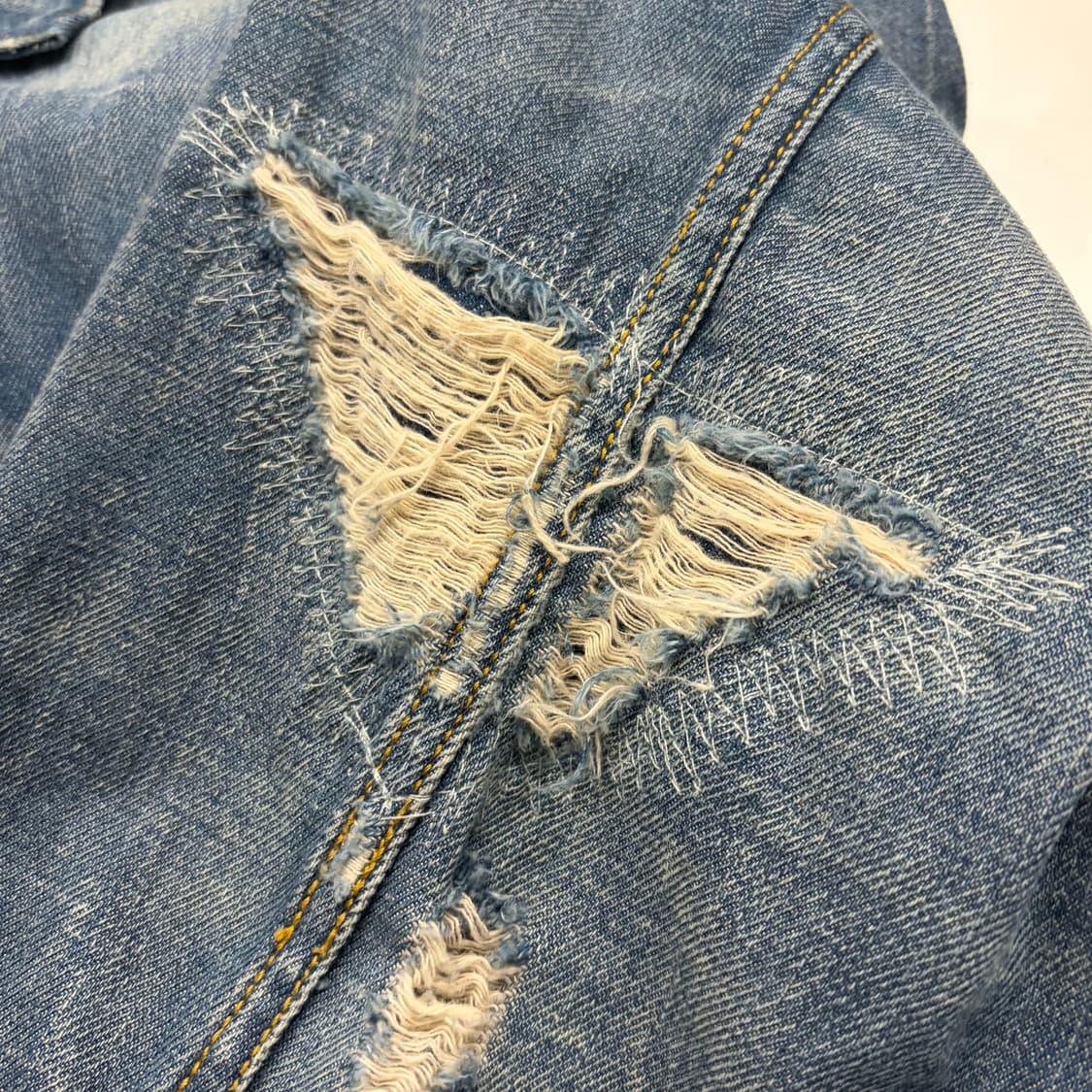 [XS] R13 알썰틴 오버사이즈 데님 자켓 B454 상품이미지6