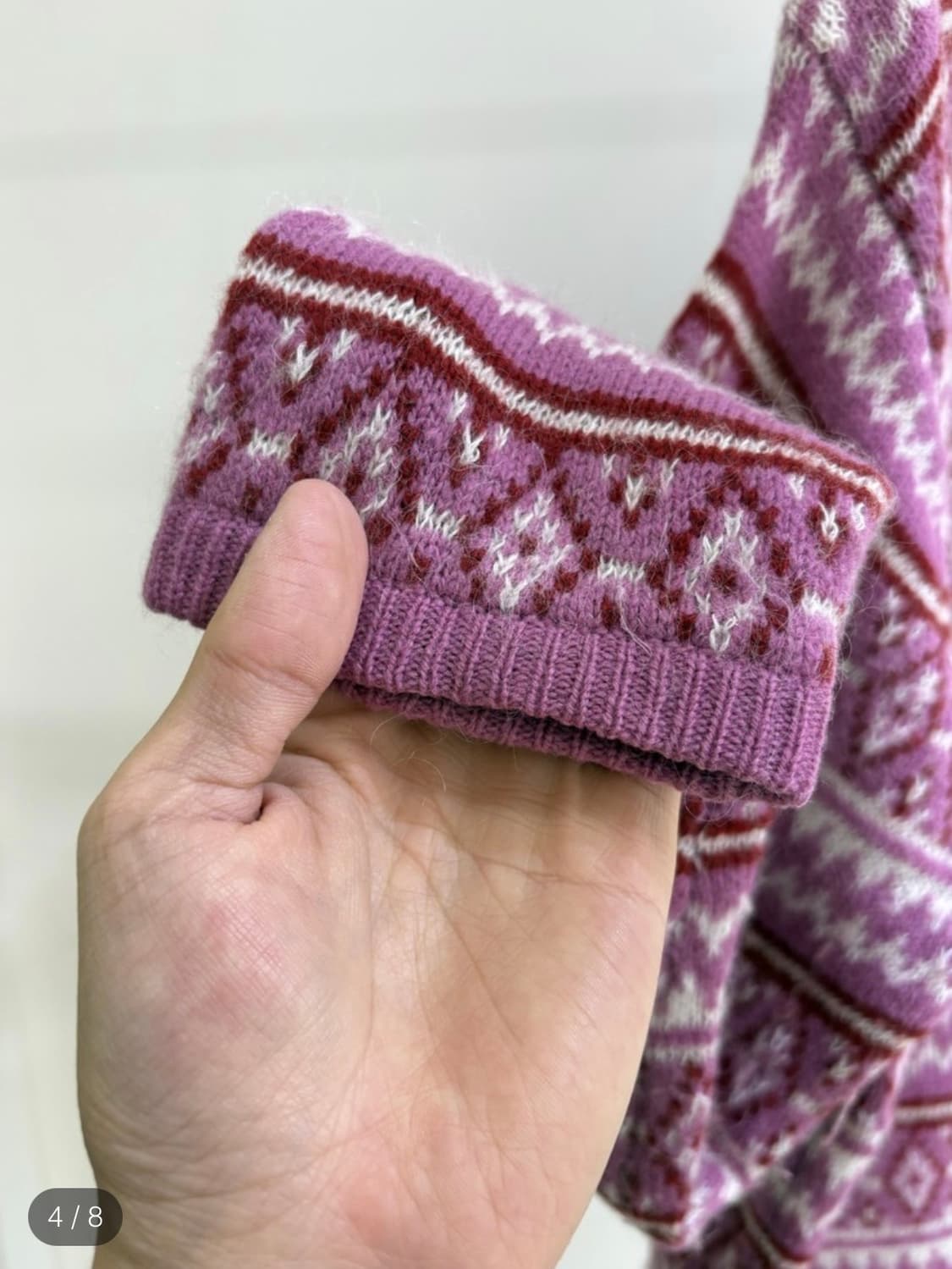 Apple house 니트 가디건 상품이미지5