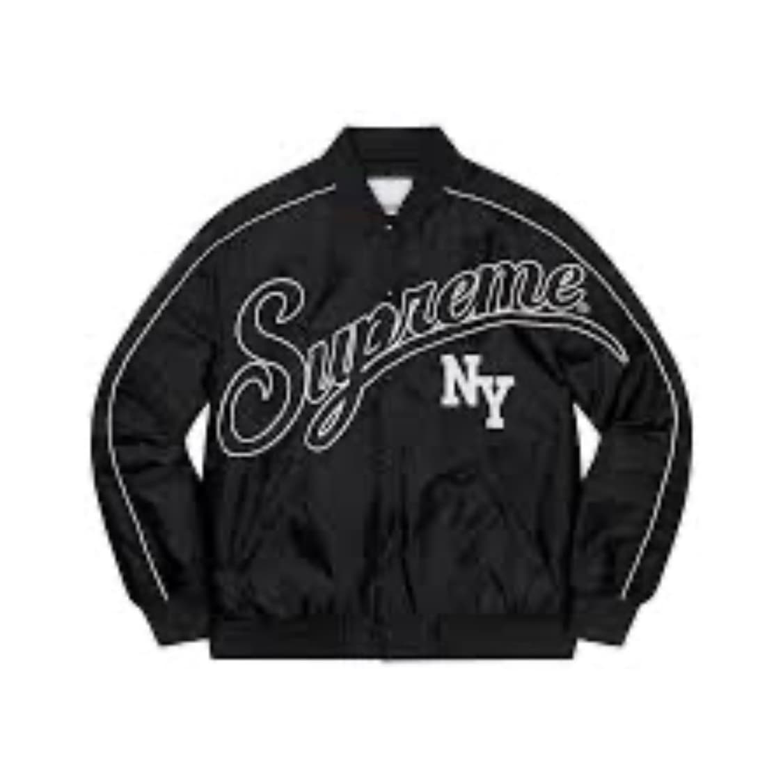 Supreme Contrast Script Varsity Jacket  상품이미지1