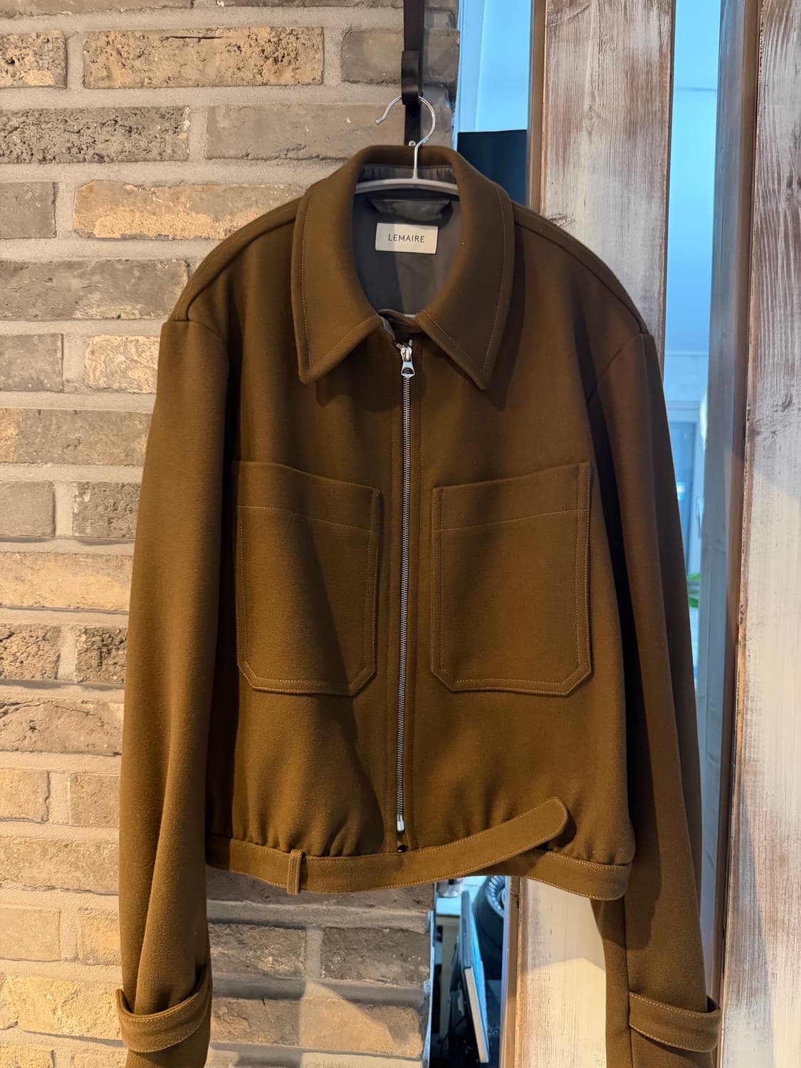 르메르 울 블루종 48 브라운 상품이미지2