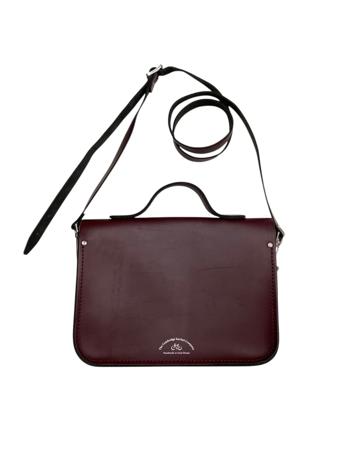 자첼 버건디 통가죽백 3way 상품이미지2