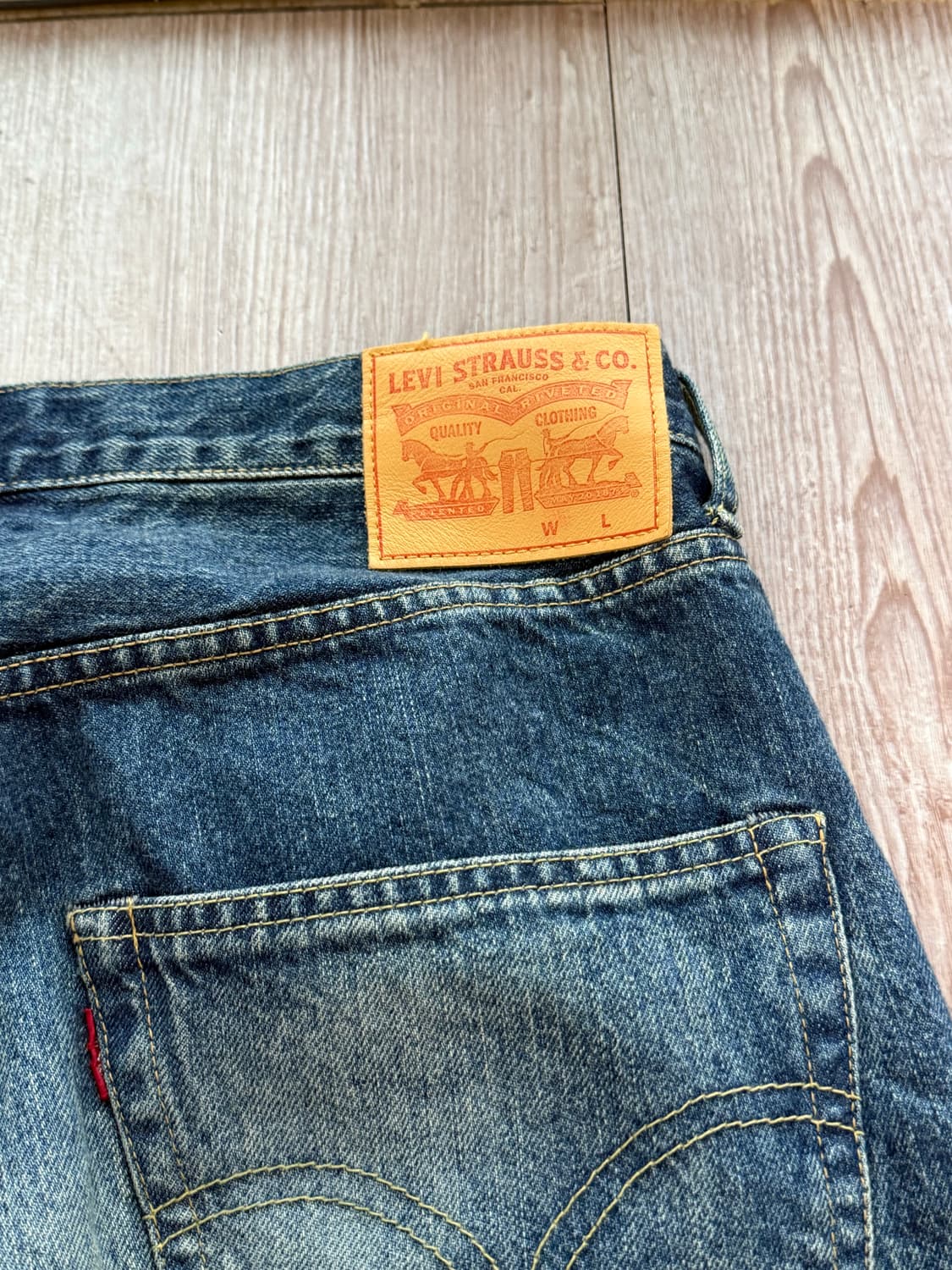 [s] junya watanabe levis patchwork denim 상품이미지5