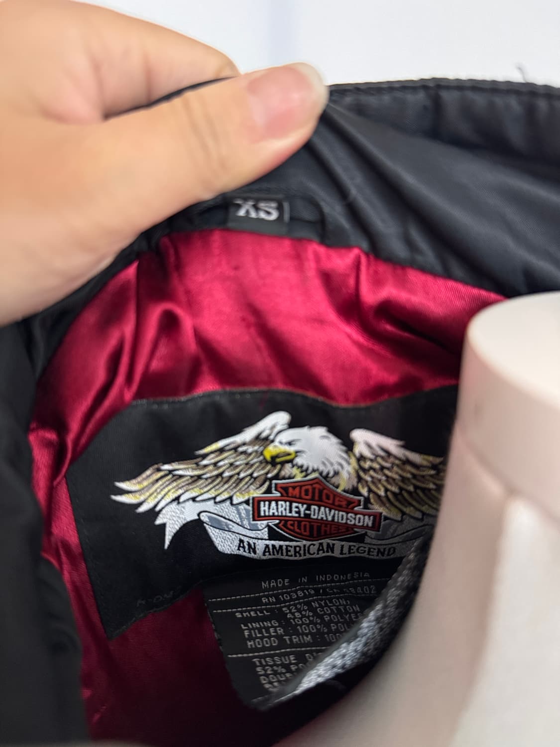 Harley davidson 퀄팅 자켓 xs  상품이미지4