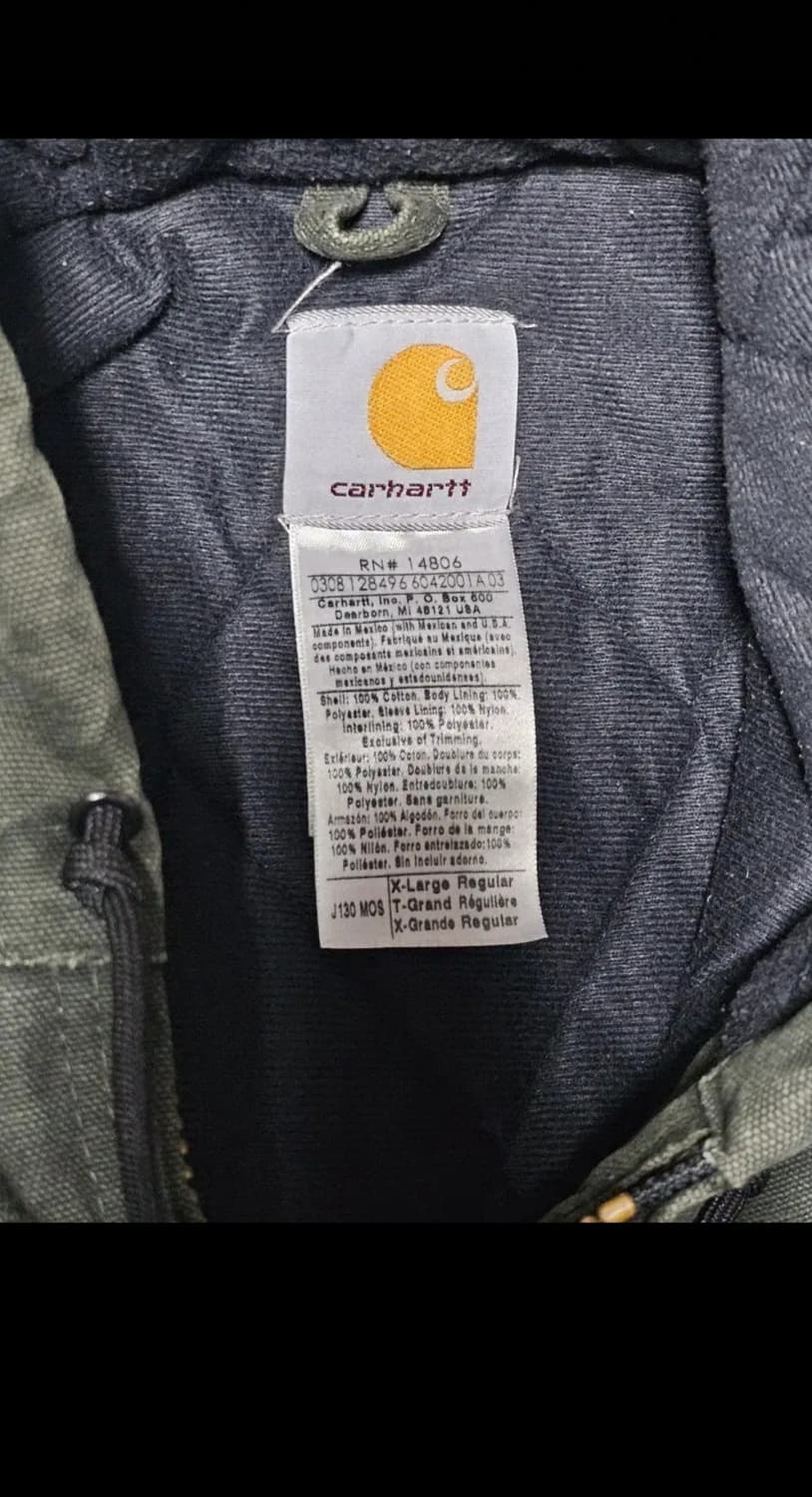 XL)칼하트 j130 mos 샌드스톤 액티브 자켓 상품이미지3