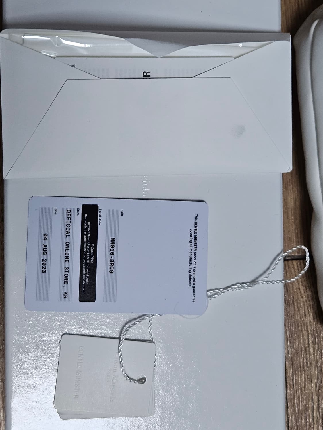 젠틀몬스터X마르지엘라 MM010 클리어 브라운 상품이미지5