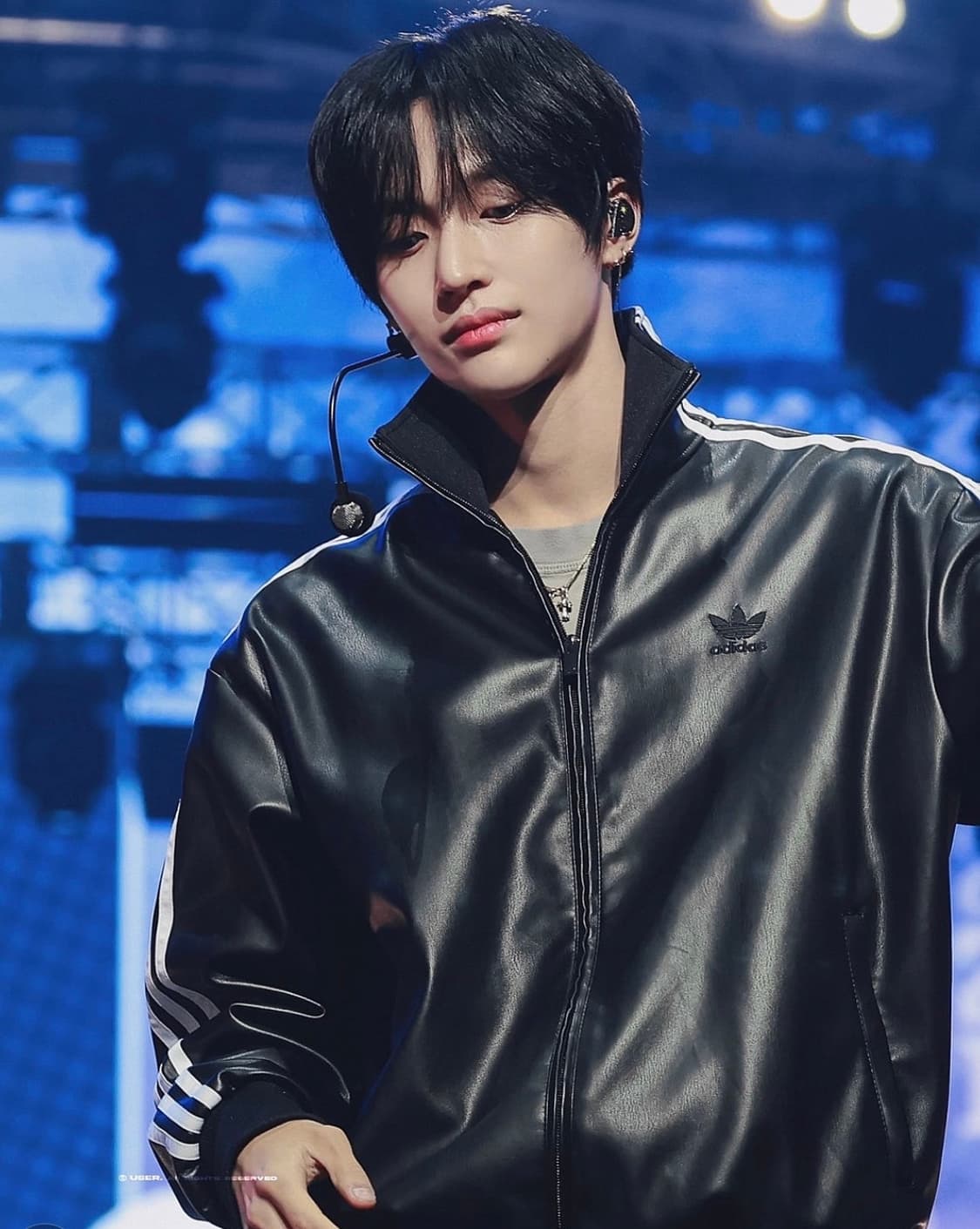 아디다스 포우레더 3S 파이어버드 XL 자켓 블랙 상품이미지7