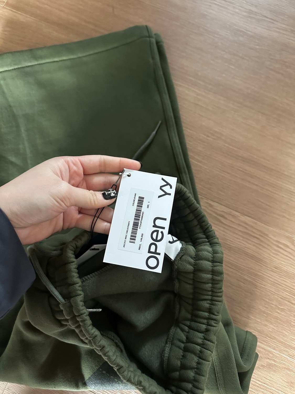 오픈yy 와이드 기모팬츠 상품이미지3