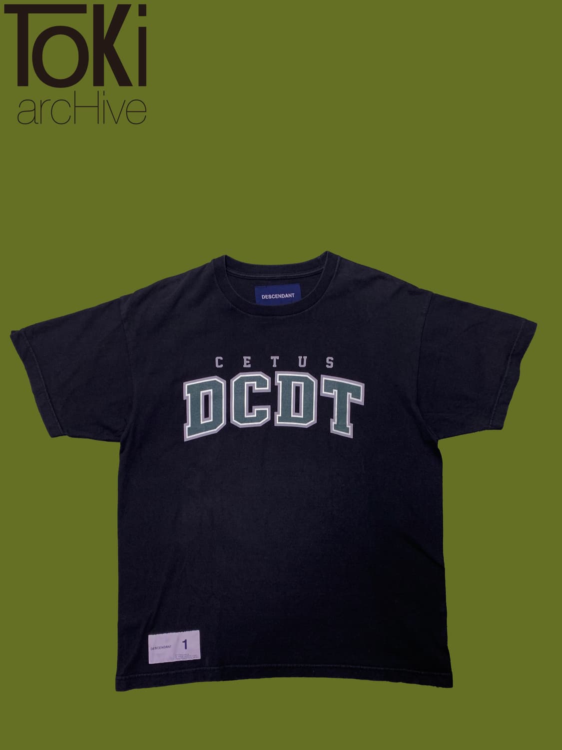 DESCENDANT DCDT CETUS SS TEE 상품이미지1