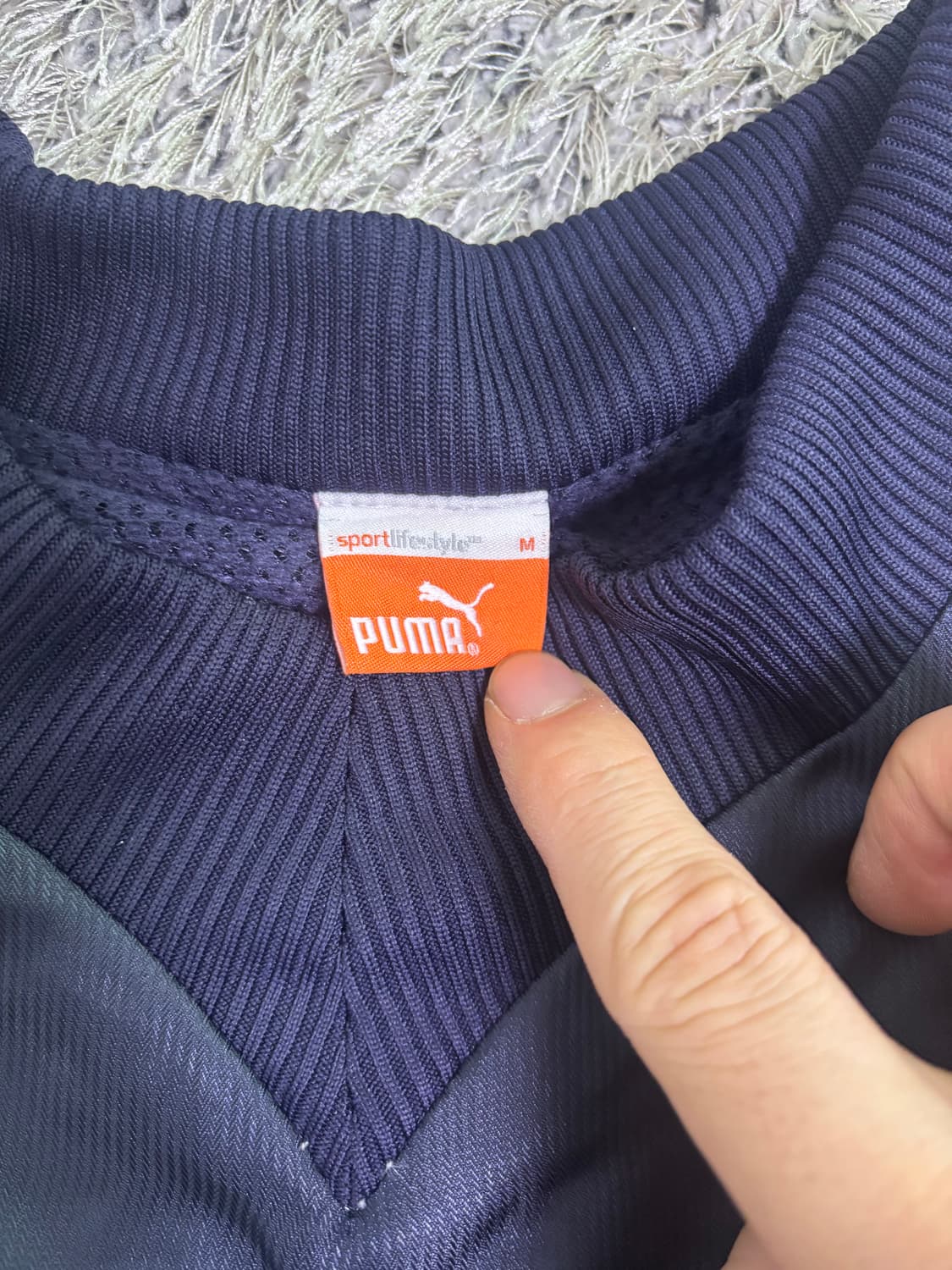 일본판 PUMA 바람막이 맨투맨 사이즈 100 상품이미지3