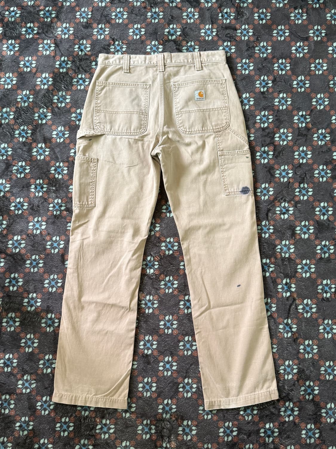 칼하트 카펜터 워크팬츠 베이지 32x34 상품이미지2