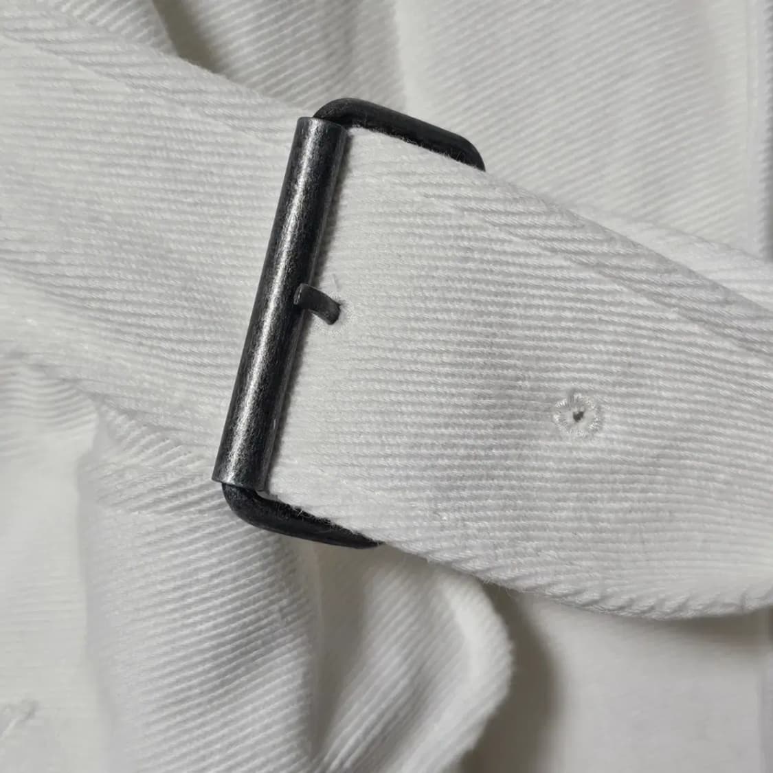 정품)55/S/폴로 랄프로렌 화이트 벨트 자켓 상품이미지3