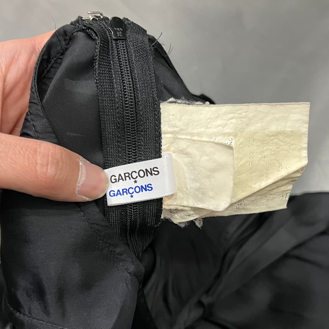  꼼데가르송 플리츠 다크 원피스 y15874 상품이미지7