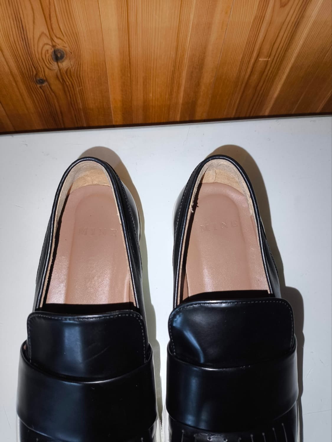 230mm 한섬 마인 프린지 슬립온 테슬 로퍼 상품이미지6