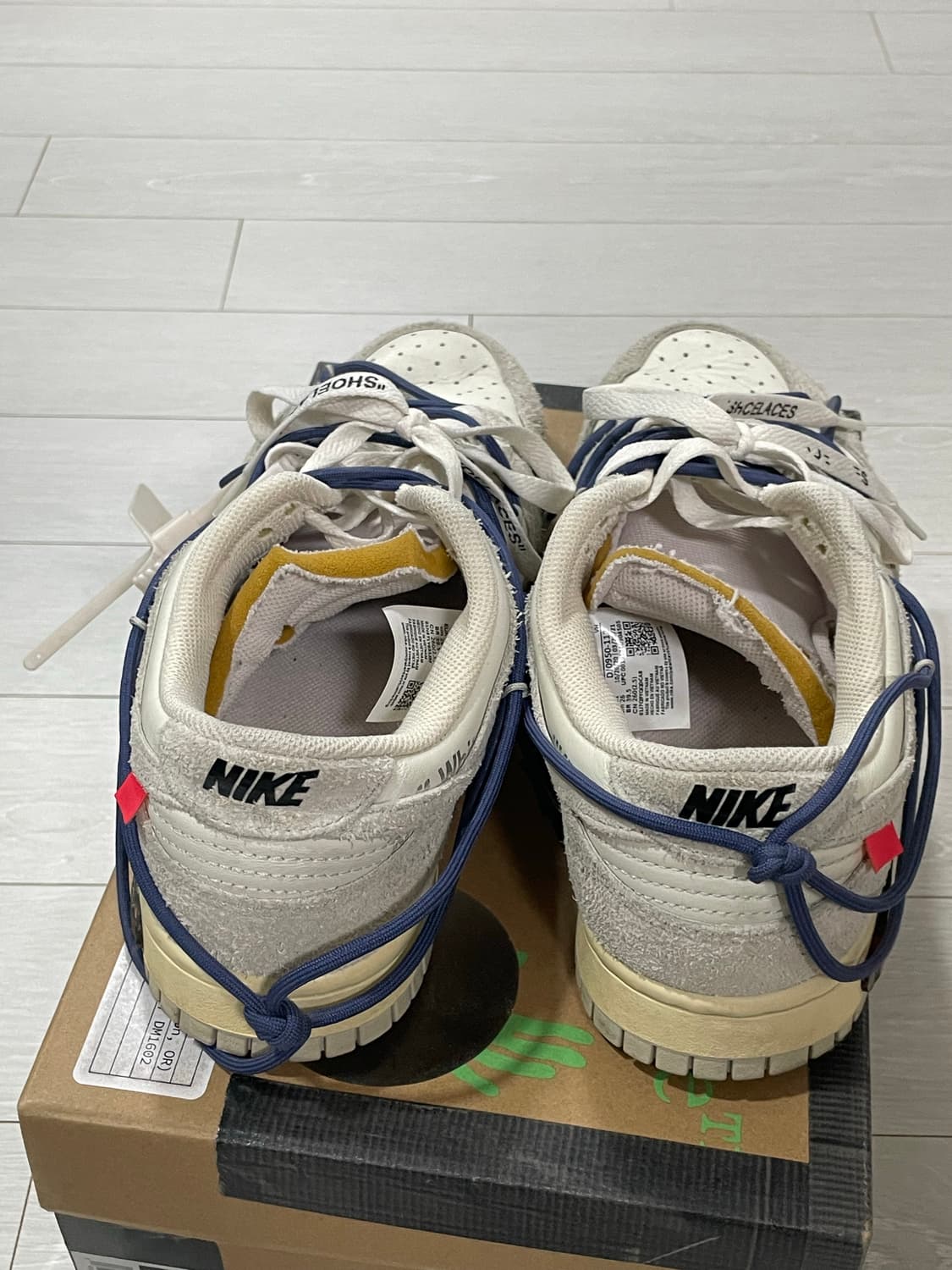 나이키 덩크로우 오프화이트 50-18 상품이미지3
