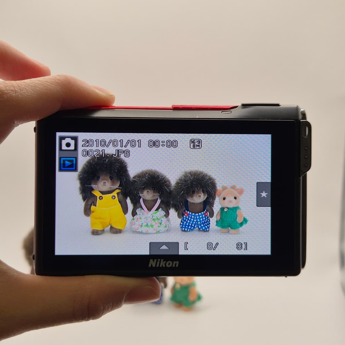 🫧뽀용톤❤️ 니콘 쿨픽스 S80 레드 ✨
 터치스크린 상품이미지2