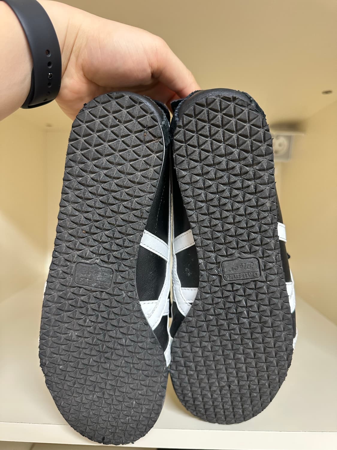 오니츠카타이거 멕시코 66 블랙 화이트(270) 상품이미지4