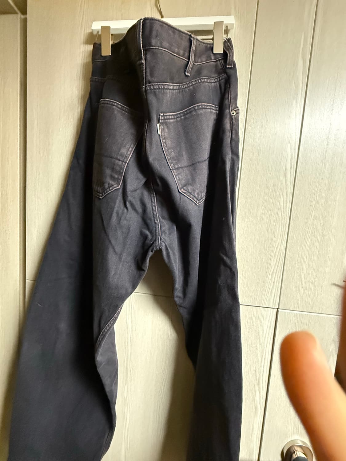 해칭룸 커브진 워시드 네이비 4 상품이미지6