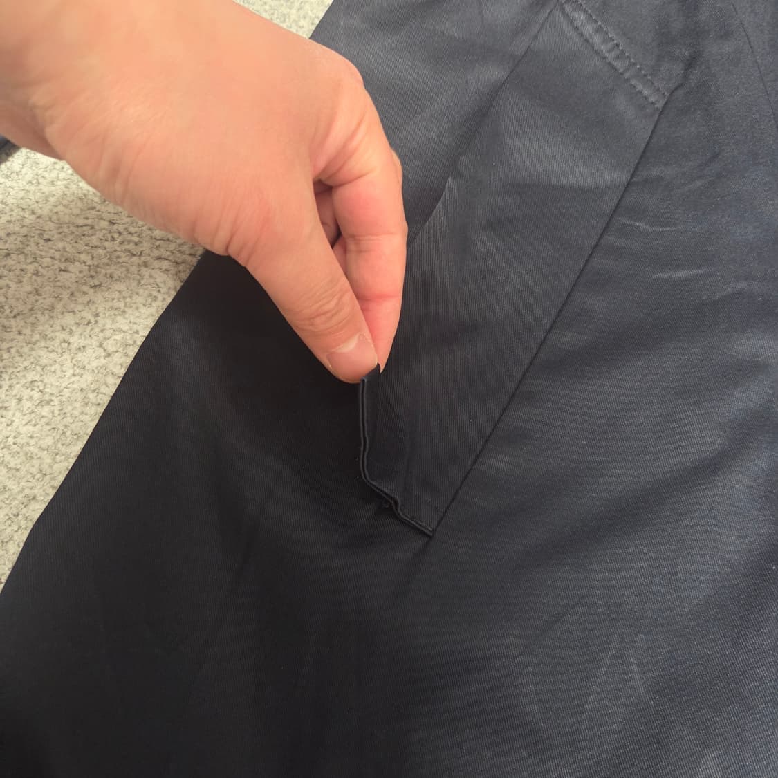 GU 코튼 트렌치 코트 L(100) 상품이미지6