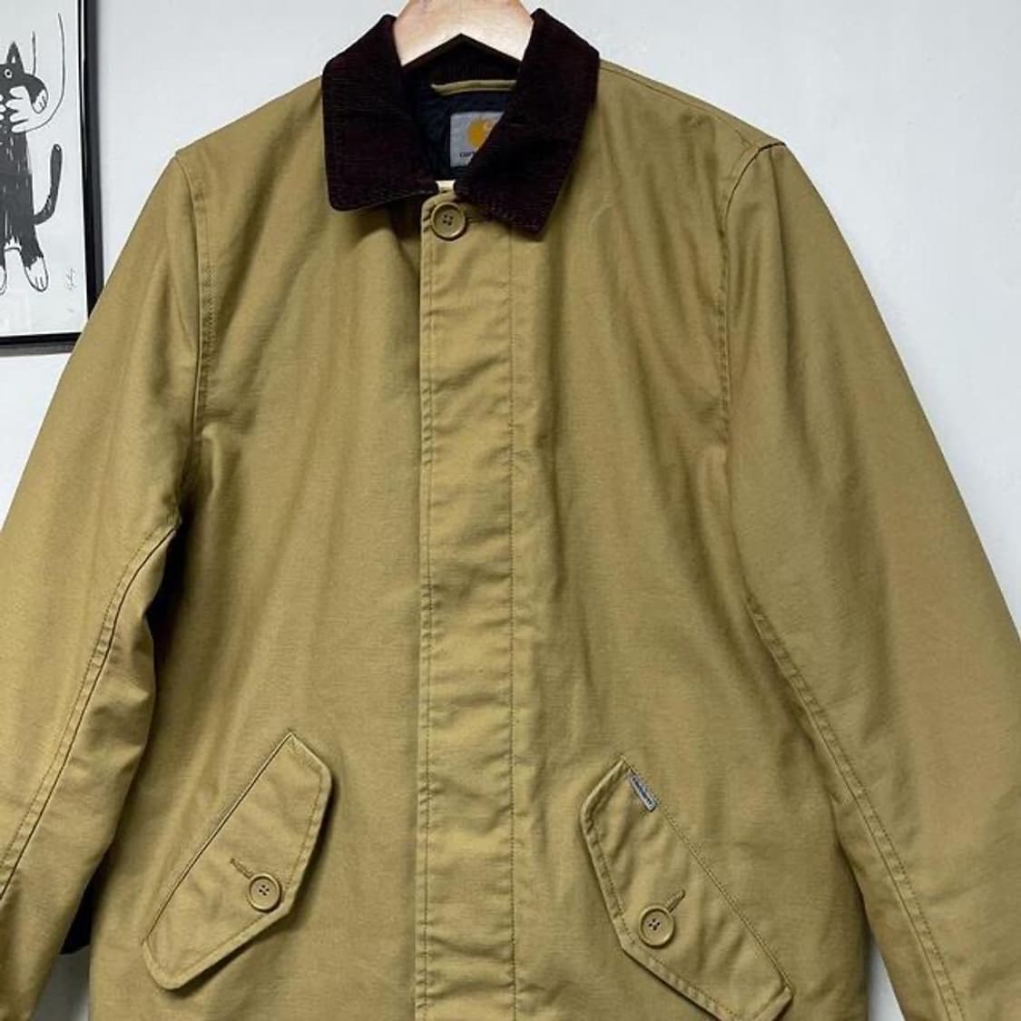 칼하트 해리스 트렌치 코트 (M)   상품이미지2