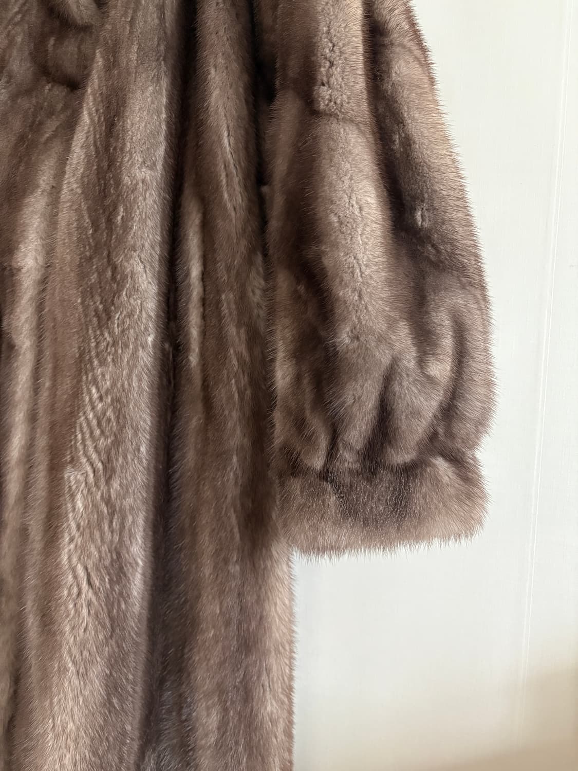 그레이빛 밍크코트 리얼퍼코트 상품이미지2