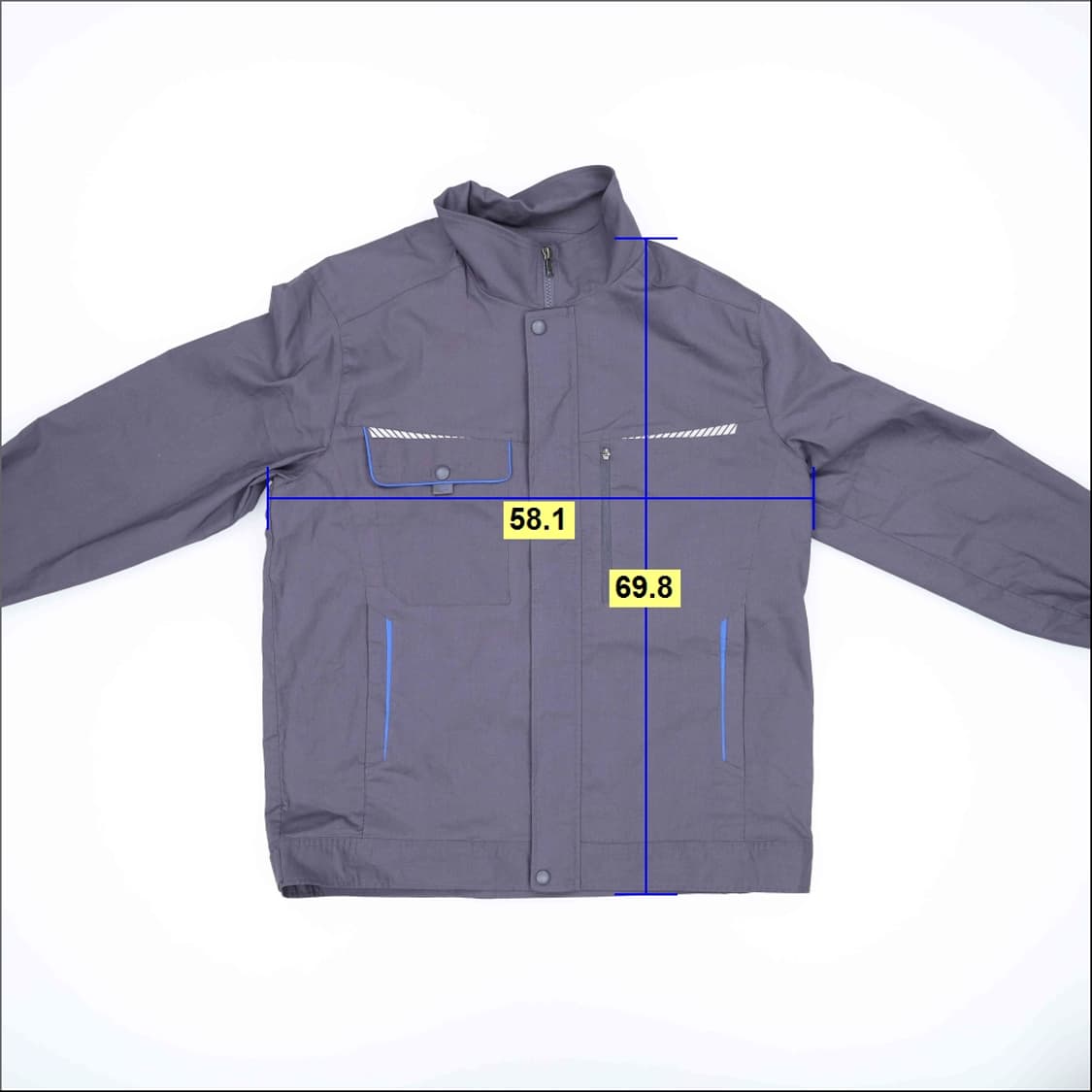 2XL 지벤 안전복 상의 자켓 0526H 상품이미지5