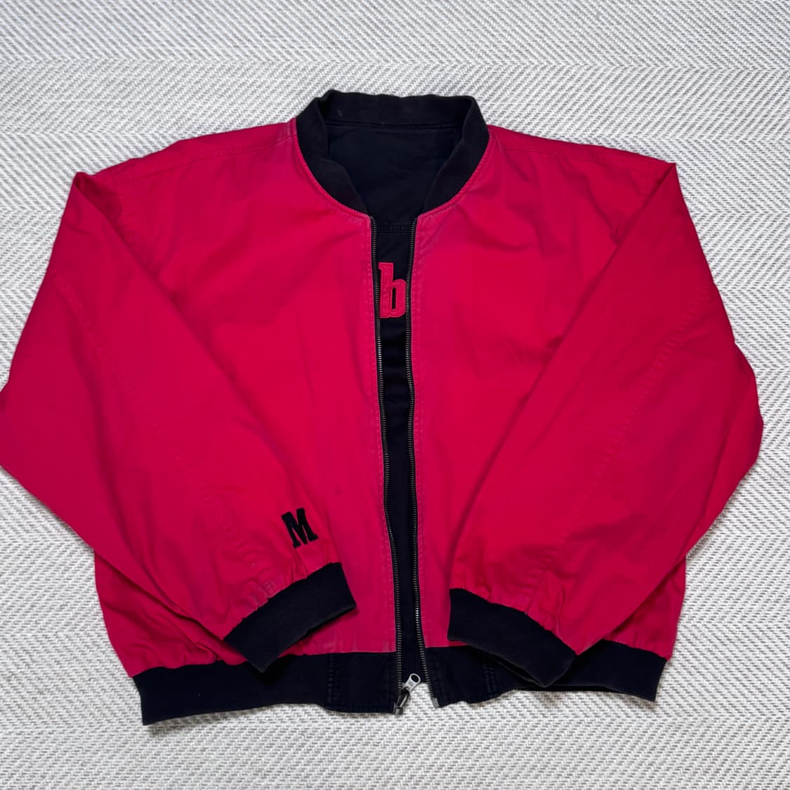 (XL) 90s 빈티지 말보로 리버시블 봄버 자켓 상품이미지7