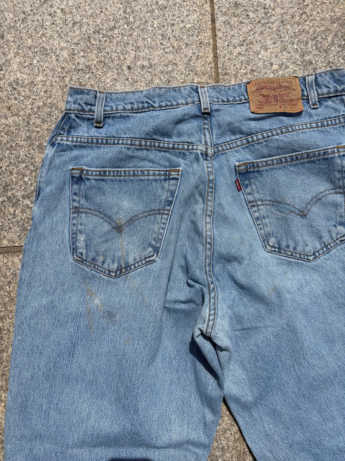 90s 리바이스 560 데님팬츠 상품이미지7