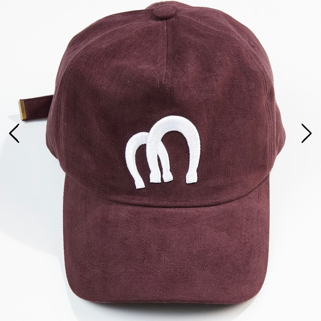 마스포켓 Horseshoes Cap (BURGUNDY) 상품이미지1