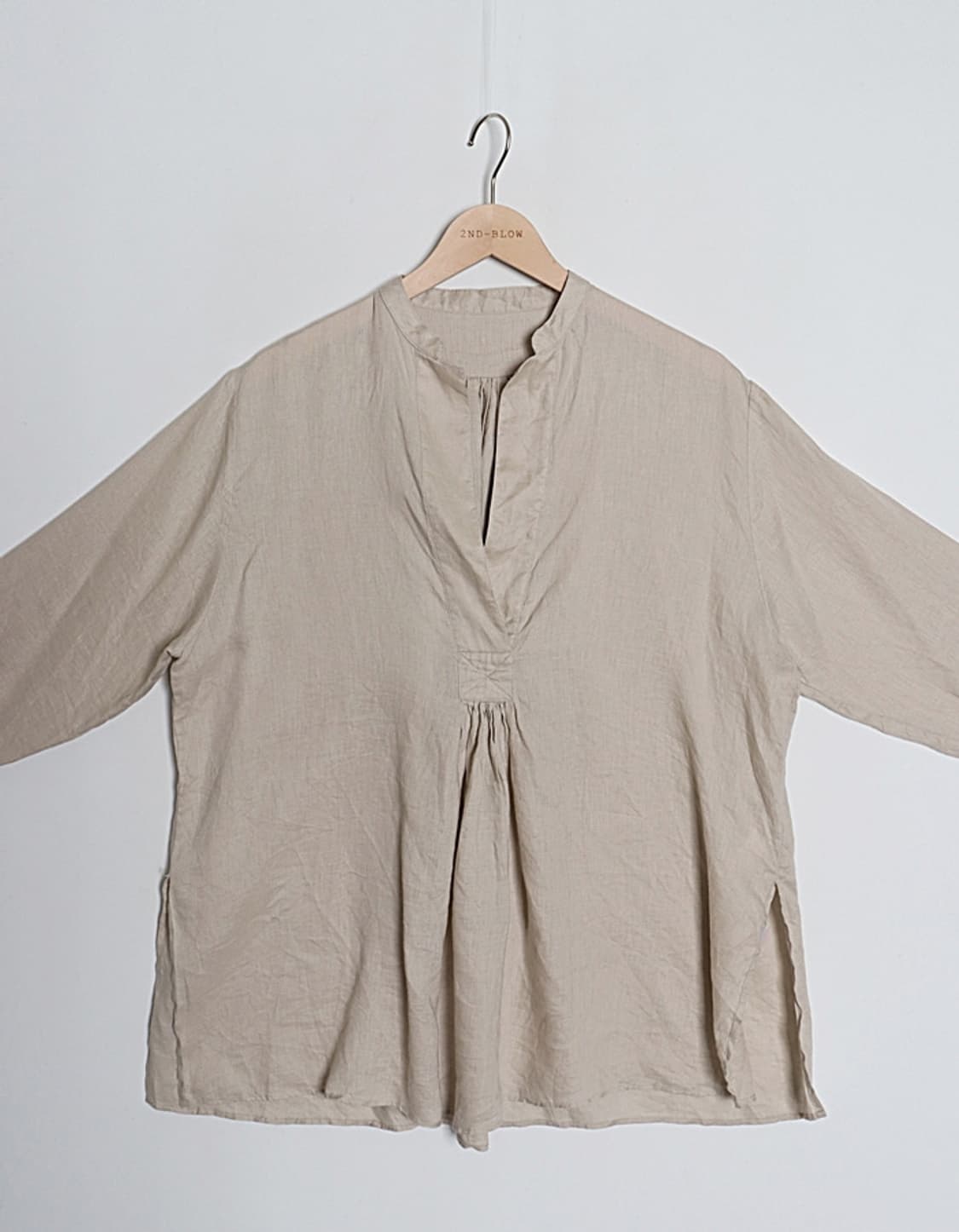 YUIMAR-NCM Linen Skipper Shirts 상품이미지2