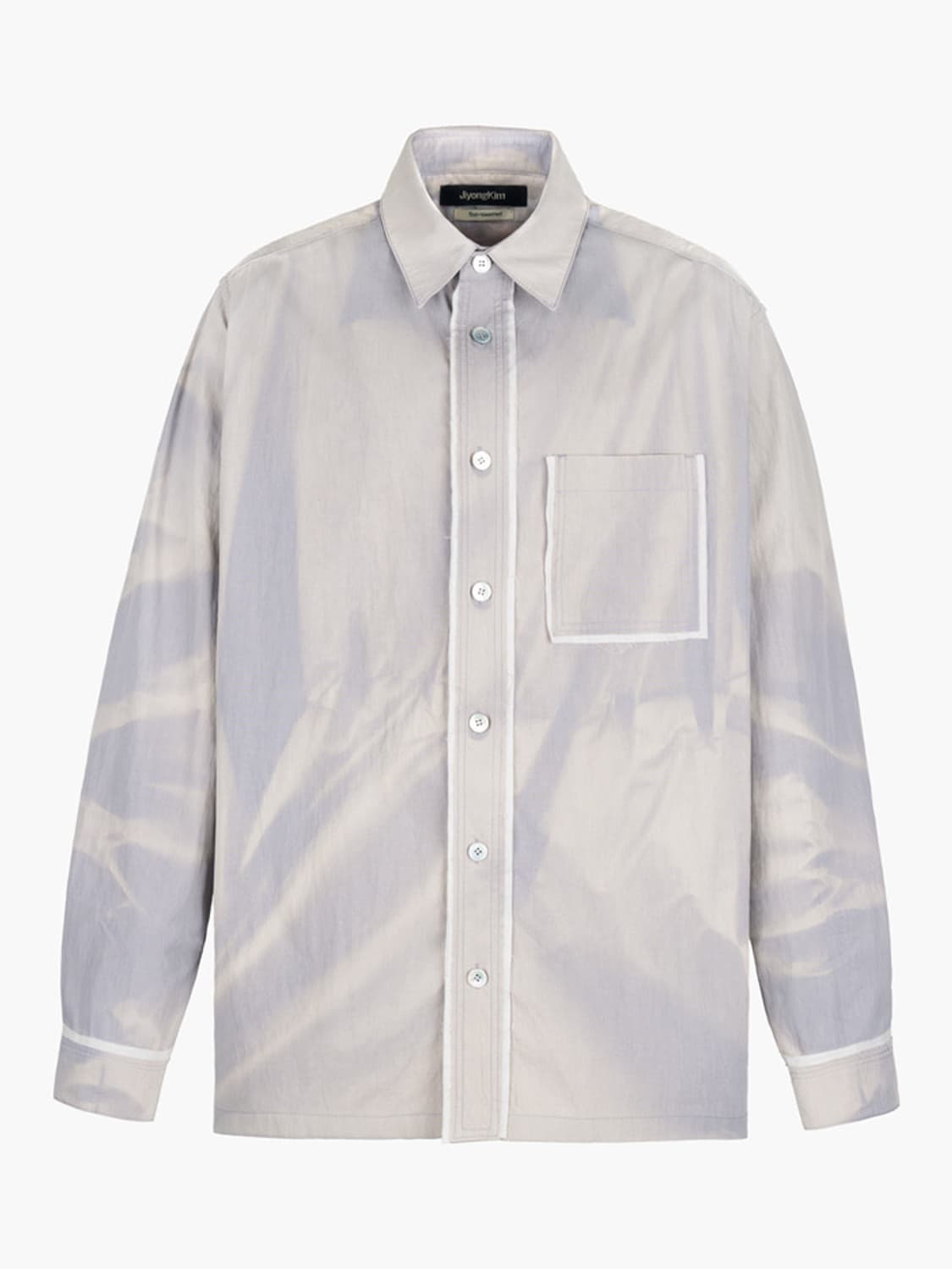 지용킴 로우 엣지 셔츠 M 상품이미지1