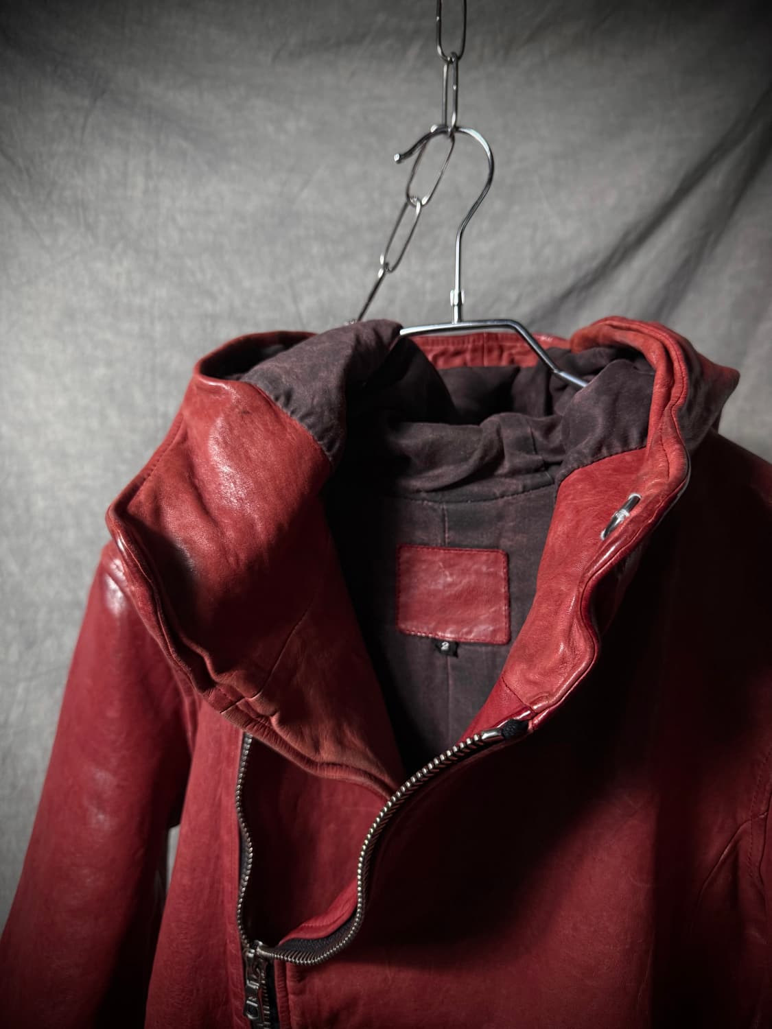 ISAMU KATAYAMA BACKLASH Leather Jacket 상품이미지7