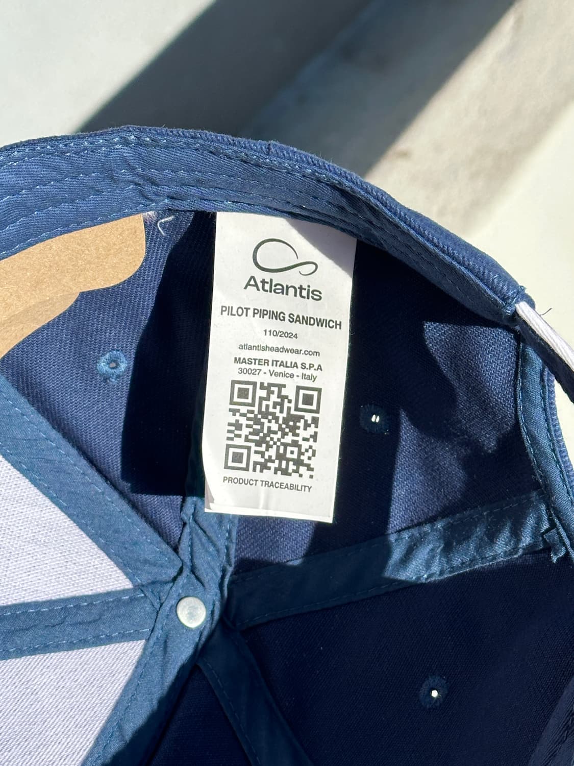 (새상품) [F] 블루 볼캡 모자 상품이미지6