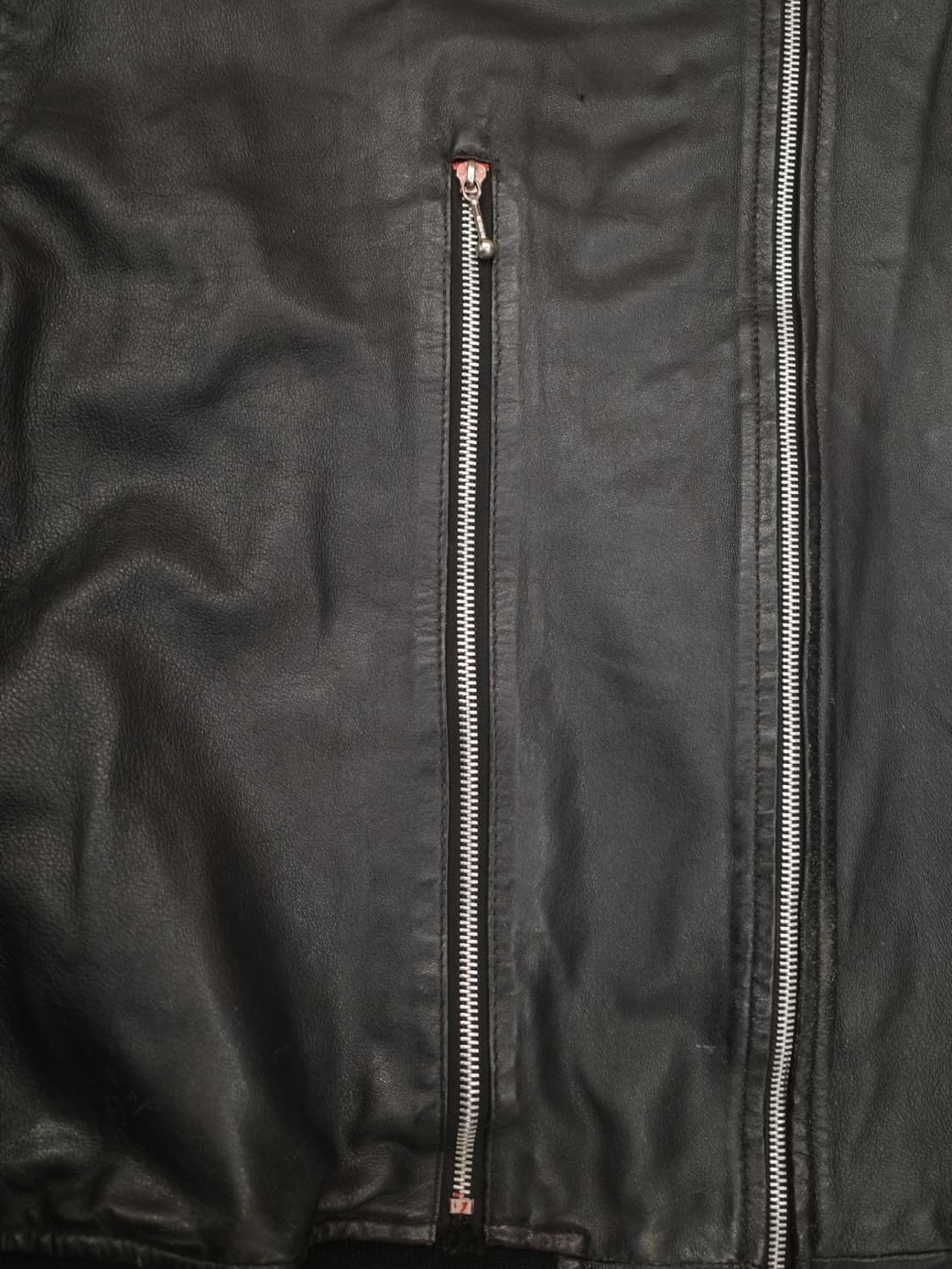 90‘s 보이 런던 가죽 봄버 상품이미지2