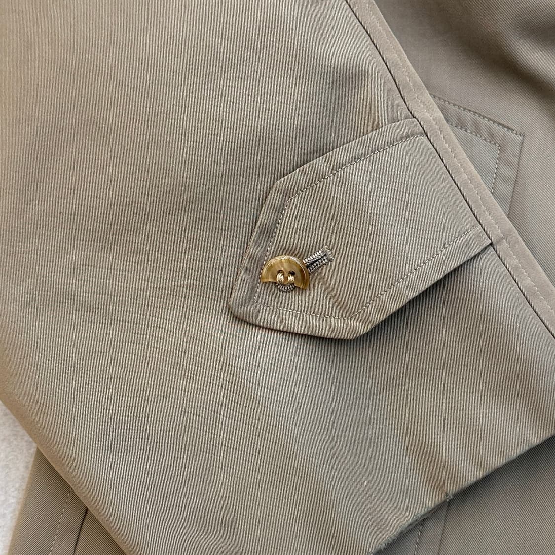 버버리 개버딘 발마칸 코트 상품이미지7