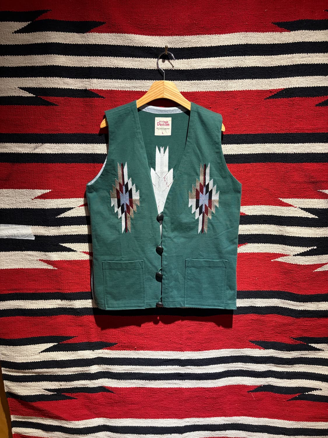 Western chimayo vest / 치마요 웨스턴조끼 상품이미지1