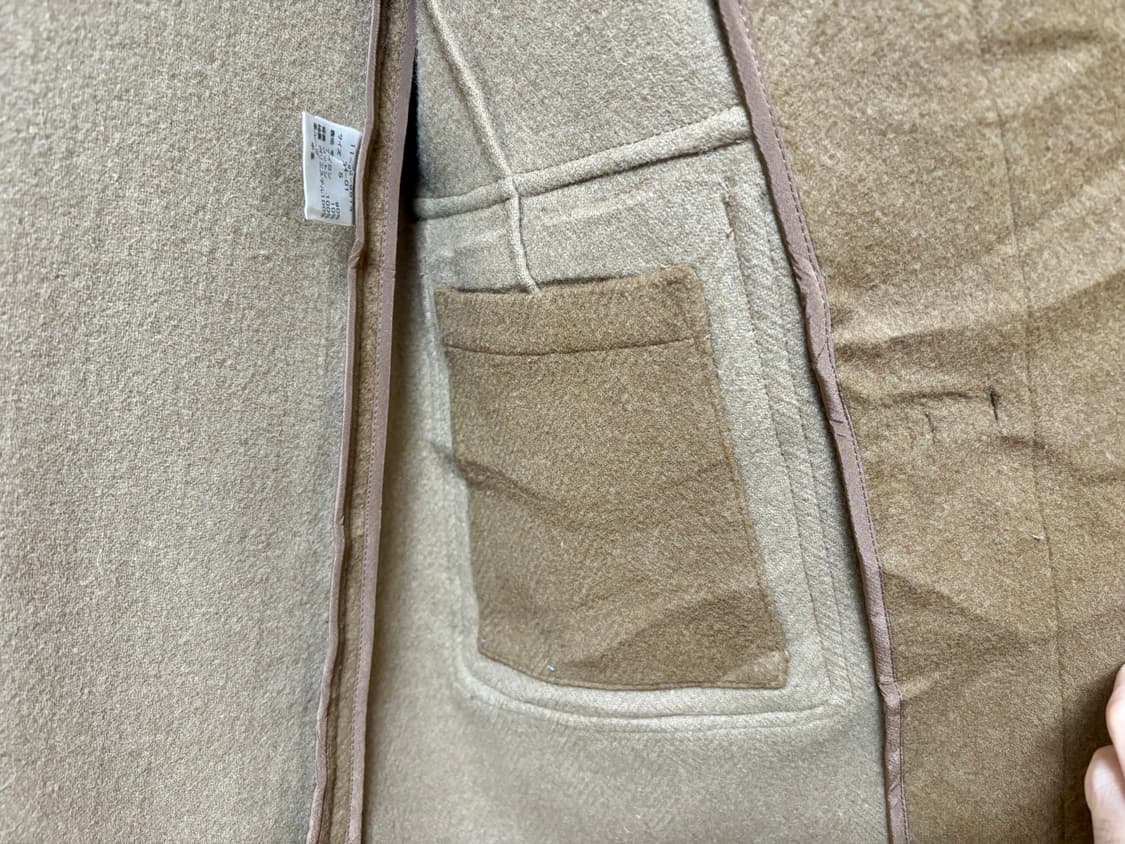 Newyorker 뉴요커 후디 더플코트 울 s 미사용 일본산  상품이미지6