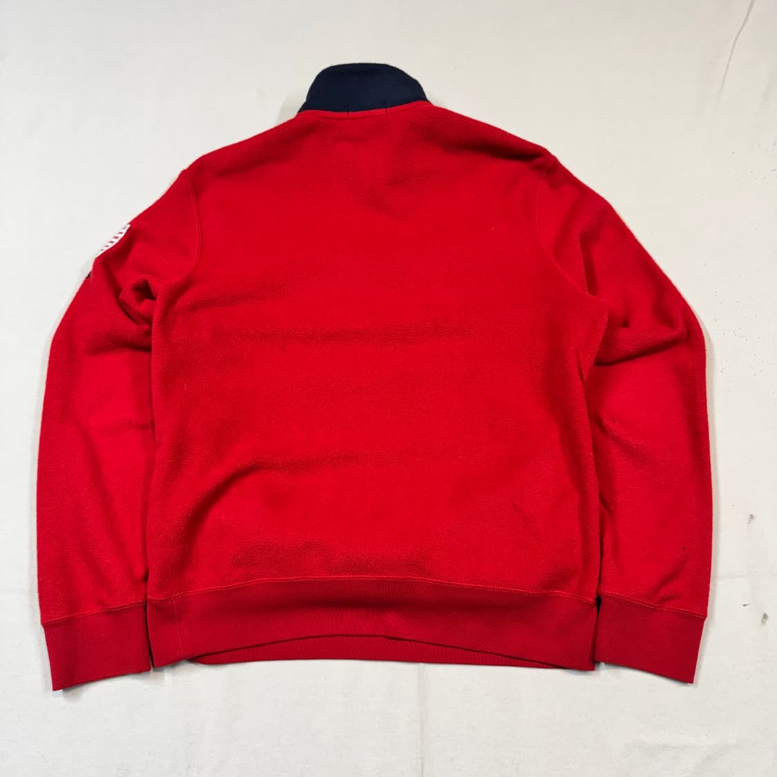 M) 폴로 랄프로렌 스펠로고 플리스 후리스 반집업 상품이미지6