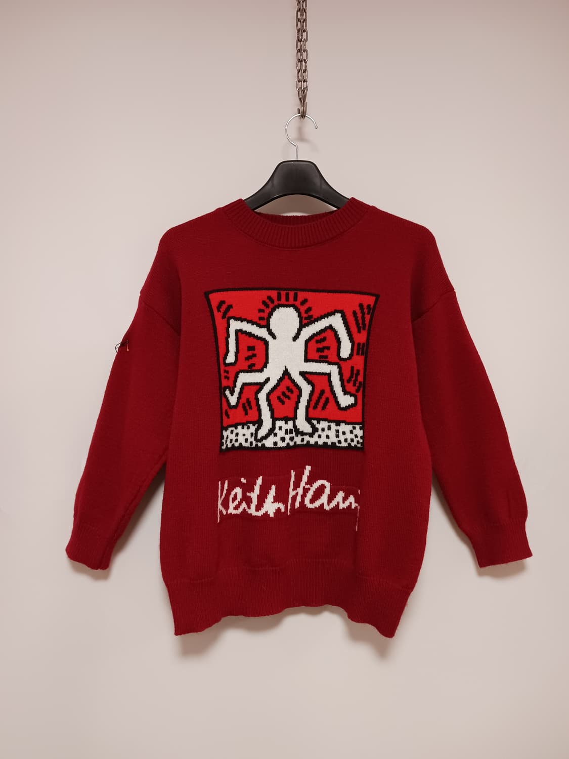 키스헤링 케릭터니트 상품이미지1