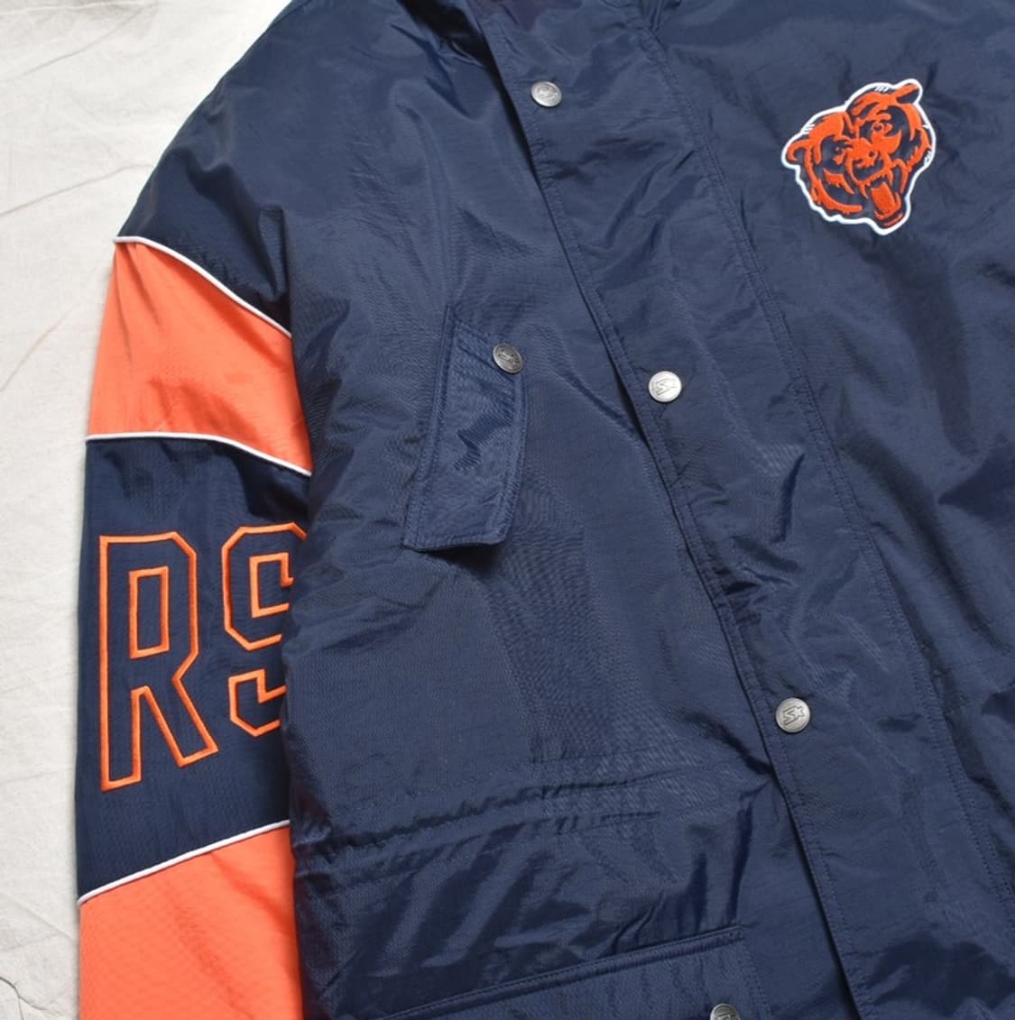 스타터 올드스쿨 베어 빅패치 돕바 롱패딩 N1034 상품이미지9