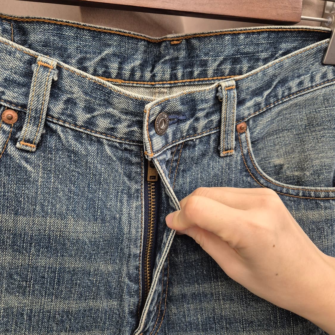리바이스 502 빈티지 데님 팬츠 36 상품이미지4